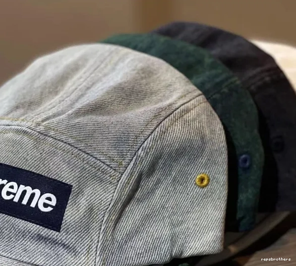 Washed Camping DENIM Water Washed CAMP Blue CAP Black Hat Tannin SS23 Water White 0503